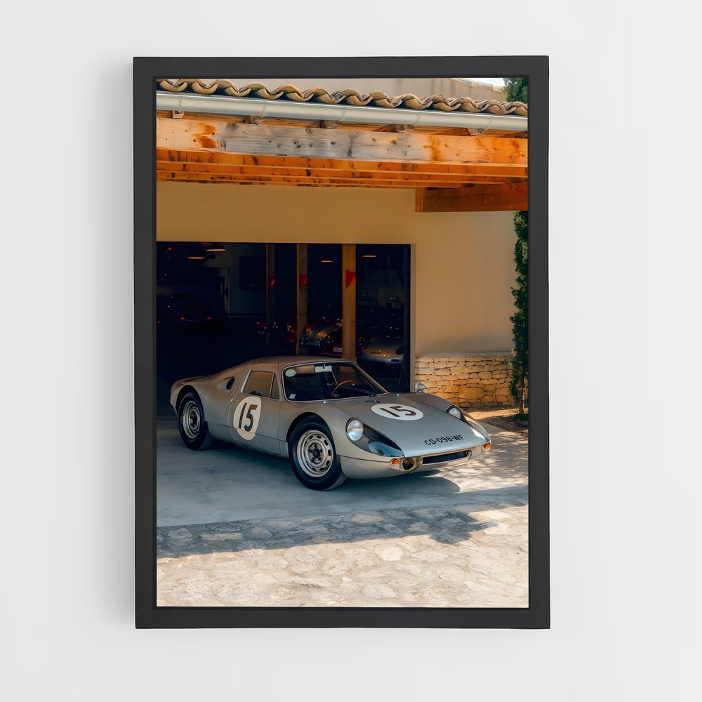 Poster Carrera GTS Garage – affiche Porsche (vue 2)